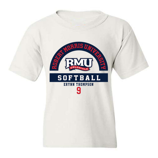Robert Morris - NCAA Softball : Erynn Thompson - Classic Fashion Shersey Youth T-Shirt-0