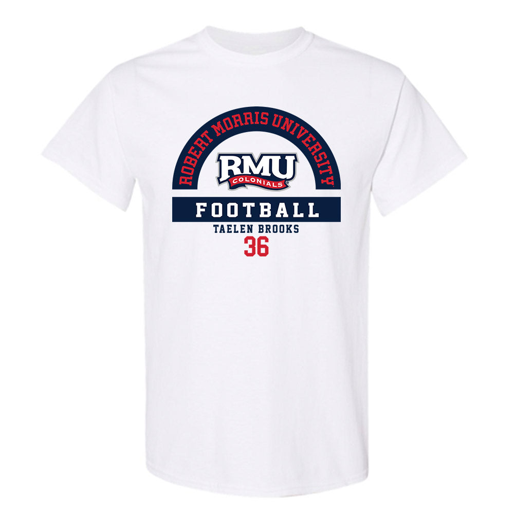 Robert Morris - NCAA Football : Taelen Brooks - Classic Fashion Shersey T-Shirt-0