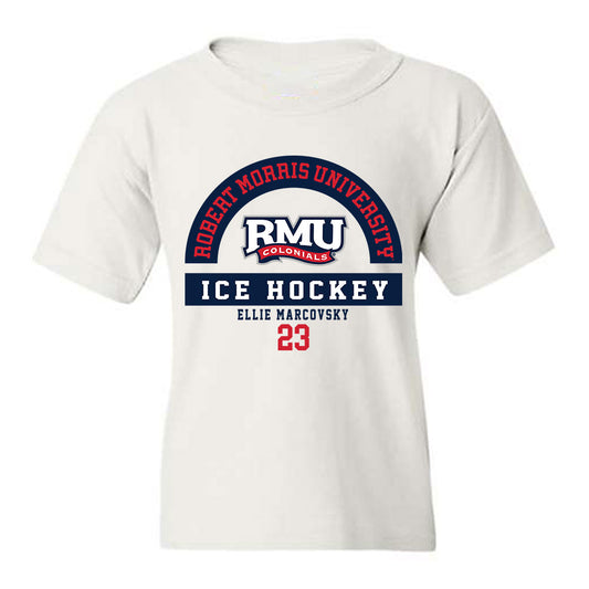 Robert Morris - NCAA Women's Ice Hockey : Ellie Marcovsky - Classic Fashion Shersey Youth T-Shirt-0