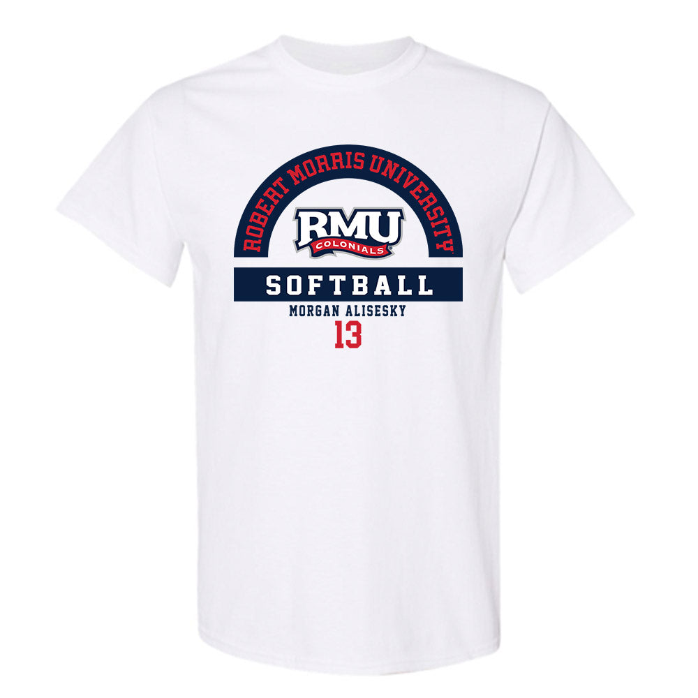Robert Morris - NCAA Softball : Morgan Alisesky - Classic Fashion Shersey T-Shirt-0