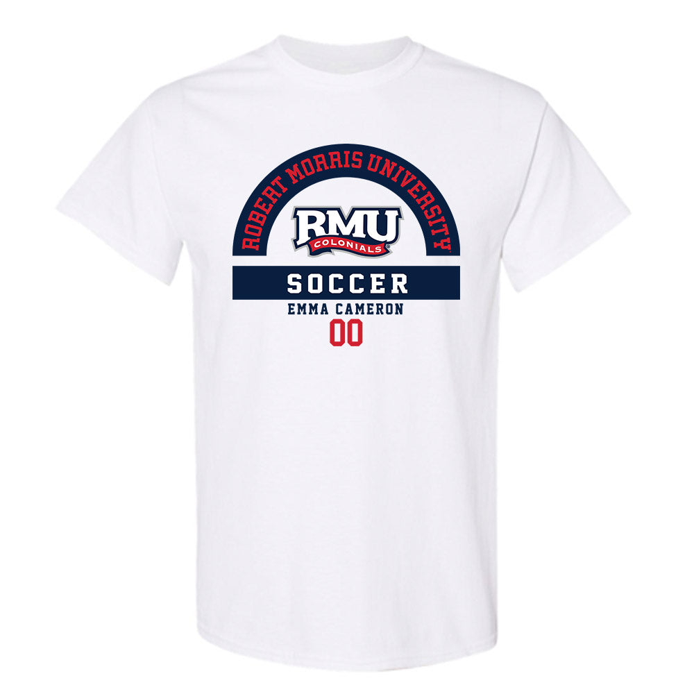 Robert Morris - NCAA Women's Soccer : Emma Cameron - Classic Fashion Shersey T-Shirt-0