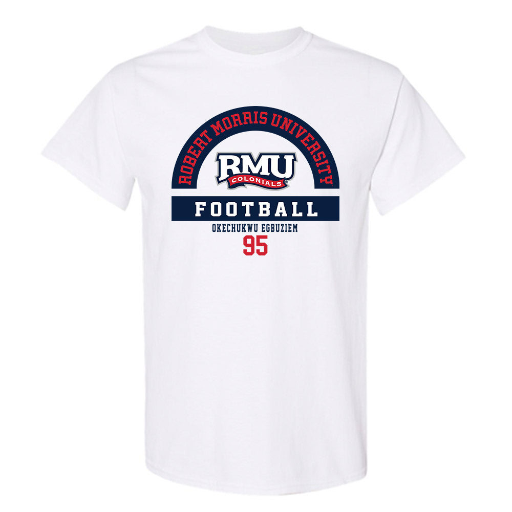 Robert Morris - NCAA Football : Okechukwu Egbuziem - Classic Fashion Shersey T-Shirt-0