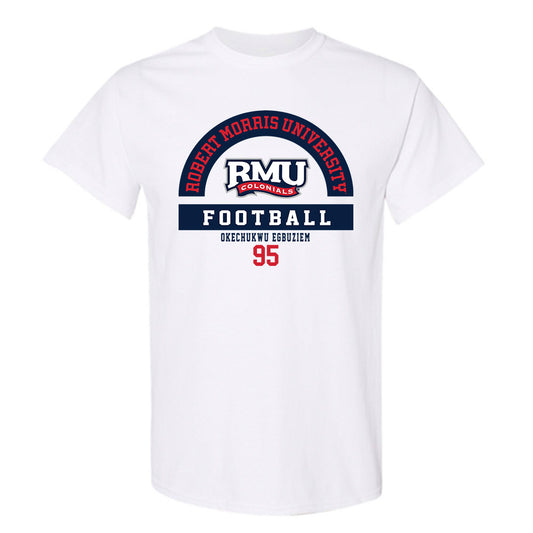 Robert Morris - NCAA Football : Okechukwu Egbuziem - Classic Fashion Shersey T-Shirt-0