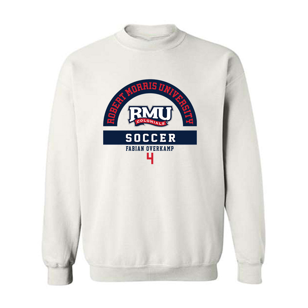 Robert Morris - NCAA Men's Soccer : Fabian Overkamp - Classic Fashion Shersey Crewneck Sweatshirt-0