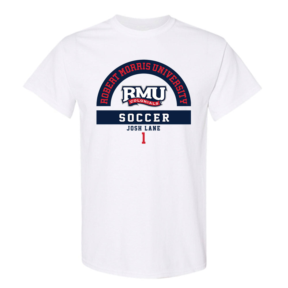 Robert Morris - NCAA Men's Soccer : Josh Lane - Classic Fashion Shersey T-Shirt-0