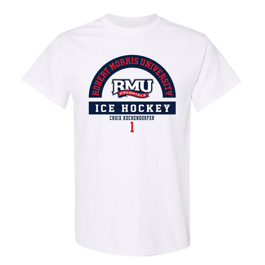 Robert Morris - NCAA Men's Ice Hockey : Croix Kochendorfer - Classic Fashion Shersey T-Shirt-0