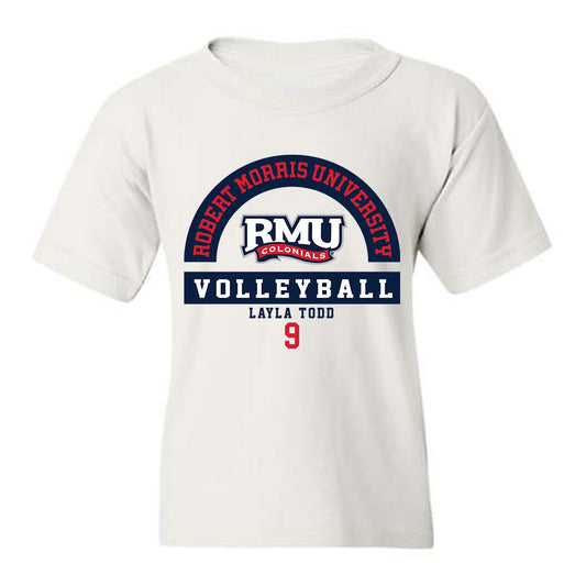 Robert Morris - NCAA Women's Volleyball : Layla Todd - Classic Fashion Shersey Youth T-Shirt-0