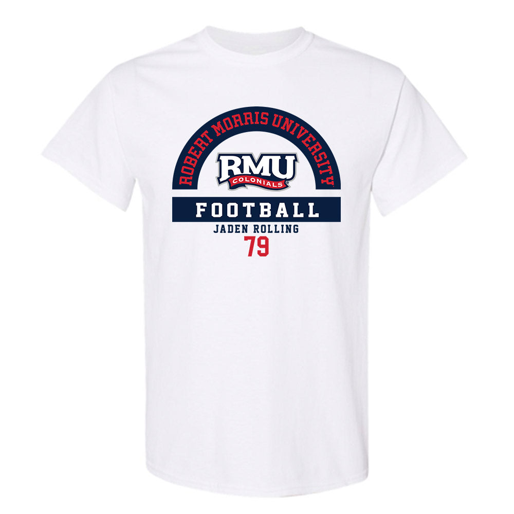 Robert Morris - NCAA Football : Jaden Rolling - Classic Fashion Shersey T-Shirt-0