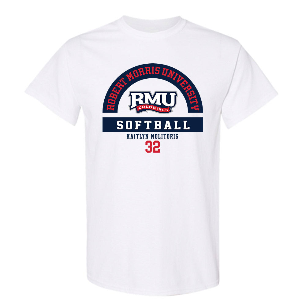 Robert Morris - NCAA Softball : Kaitlyn Molitoris - Classic Fashion Shersey T-Shirt-0