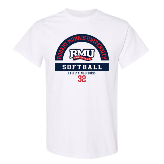 Robert Morris - NCAA Softball : Kaitlyn Molitoris - Classic Fashion Shersey T-Shirt-0