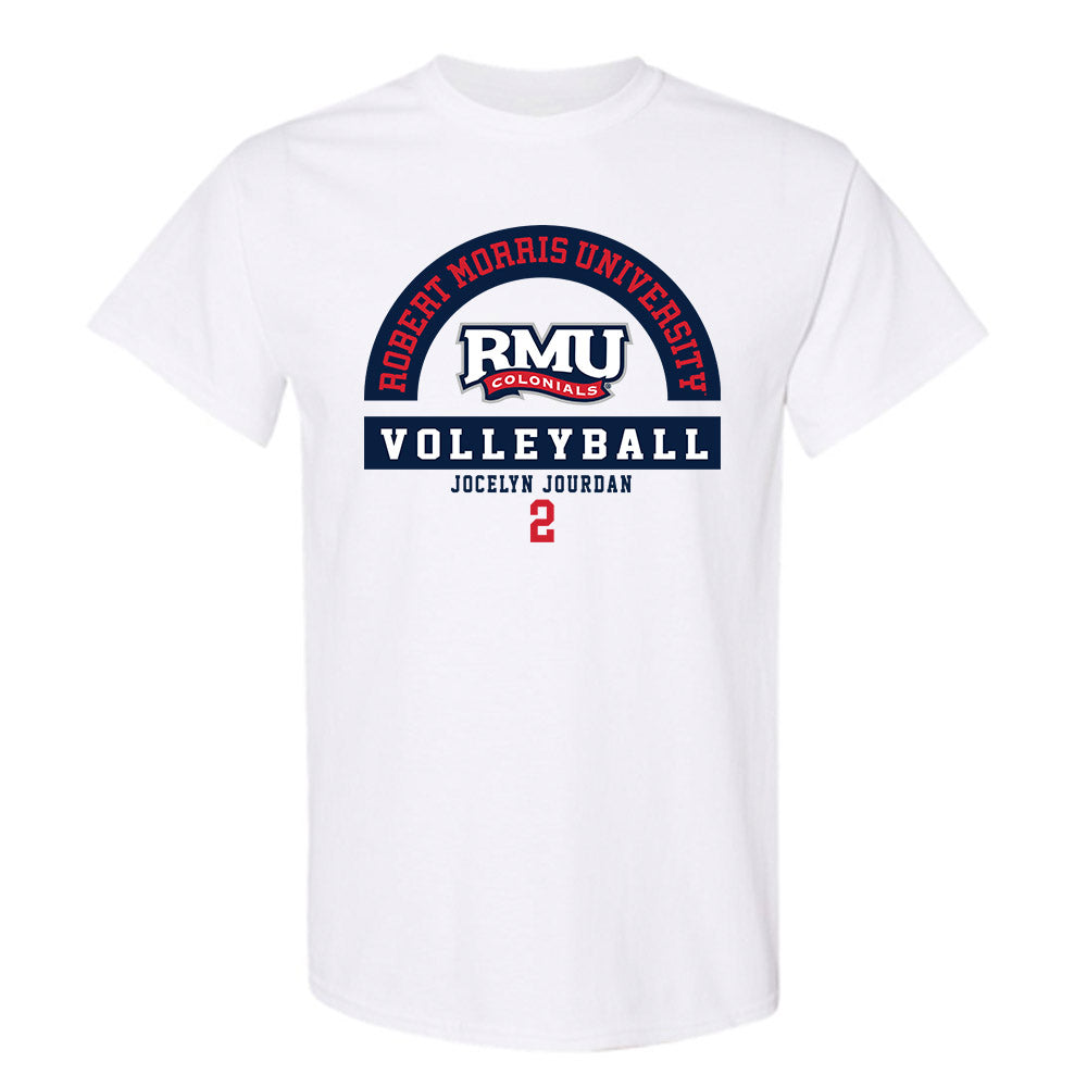 Robert Morris - NCAA Women's Volleyball : Jocelyn Jourdan - Classic Fashion Shersey T-Shirt-0