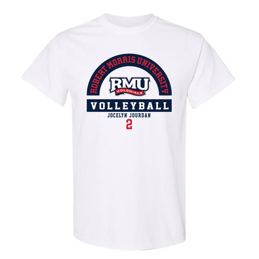 Robert Morris - NCAA Women's Volleyball : Jocelyn Jourdan - Classic Fashion Shersey T-Shirt-0