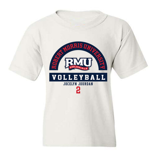 Robert Morris - NCAA Women's Volleyball : Jocelyn Jourdan - Classic Fashion Shersey Youth T-Shirt-0