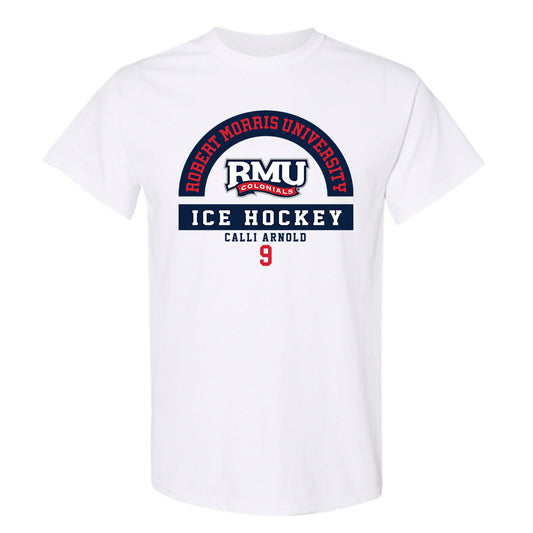 Robert Morris - NCAA Women's Ice Hockey : Calli Arnold - Classic Fashion Shersey T-Shirt-0