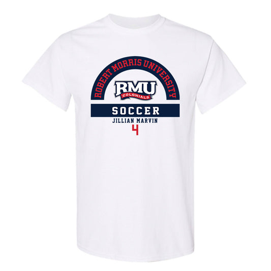Robert Morris - NCAA Women's Soccer : Jillian Marvin - Classic Fashion Shersey T-Shirt-0