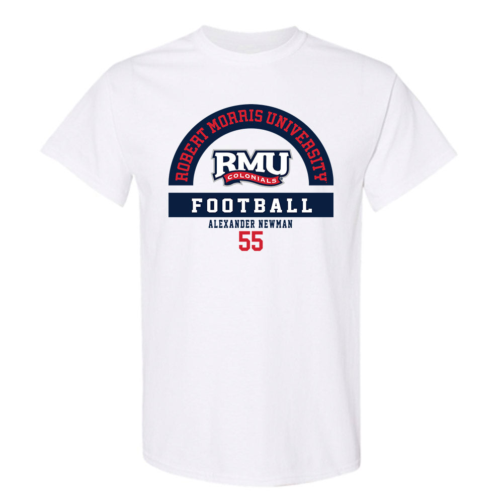 Robert Morris - NCAA Football : Alexander Newman - Classic Fashion Shersey T-Shirt-0