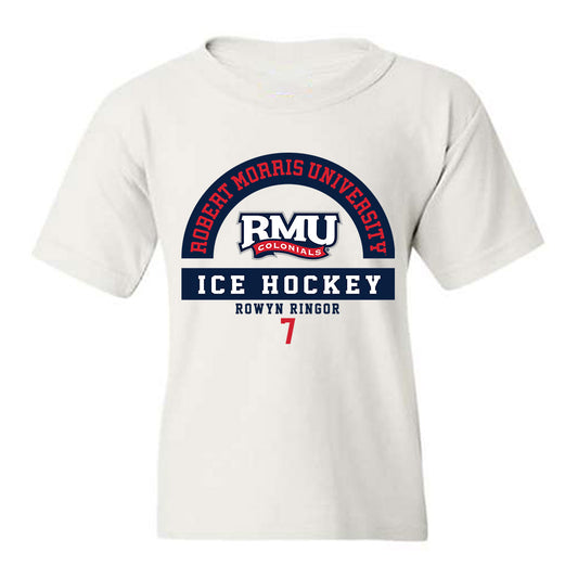 Robert Morris - NCAA Women's Ice Hockey : Rowyn Ringor - Classic Fashion Shersey Youth T-Shirt-0