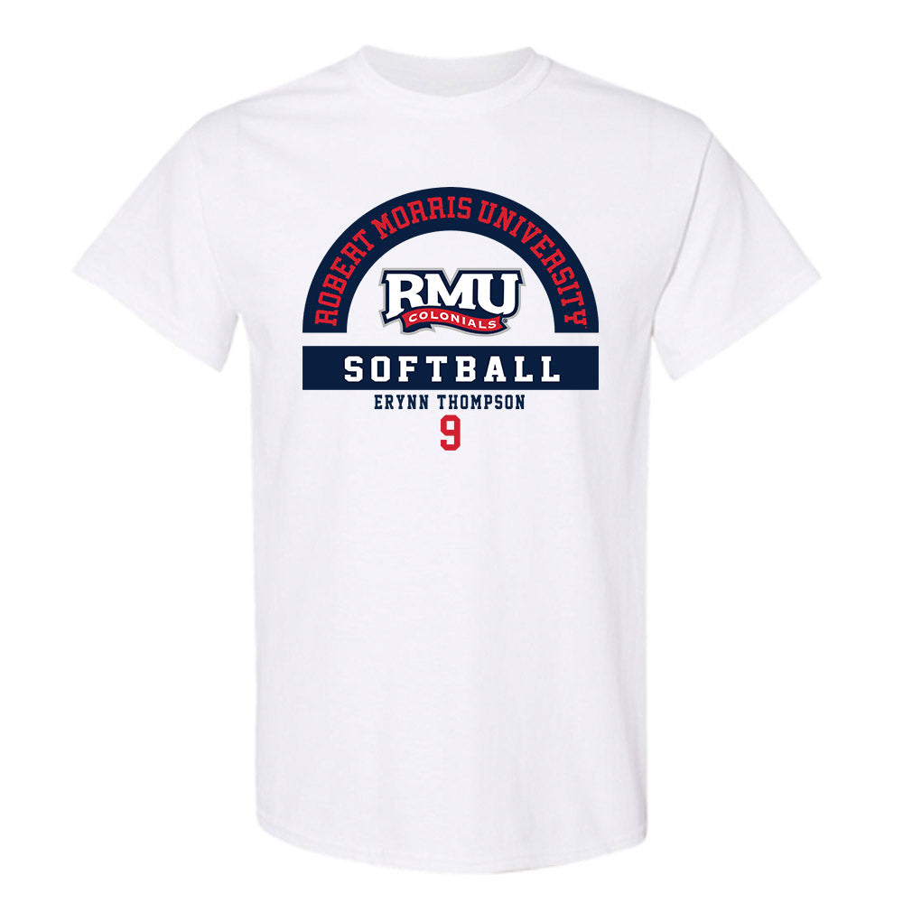 Robert Morris - NCAA Softball : Erynn Thompson - Classic Fashion Shersey T-Shirt-0