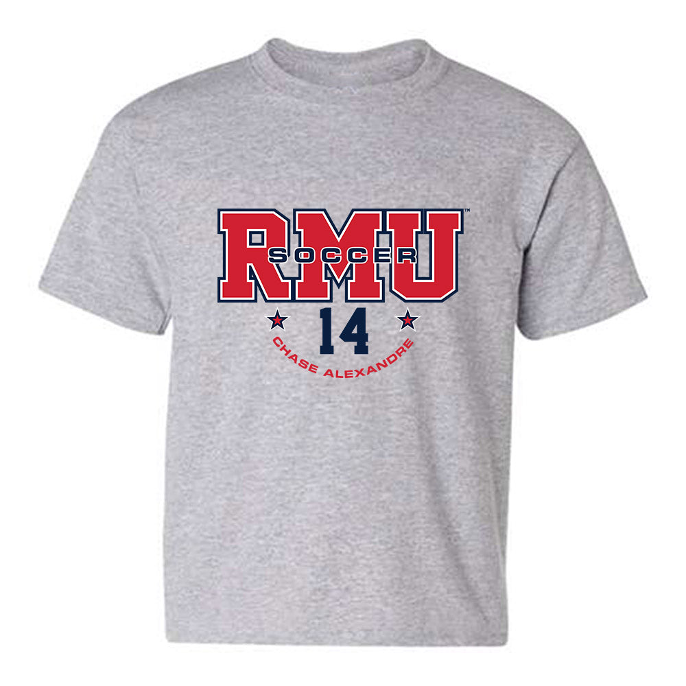 Robert Morris - NCAA Men's Soccer : Chase Alexandre - Classic Fashion Shersey Youth T-Shirt-0