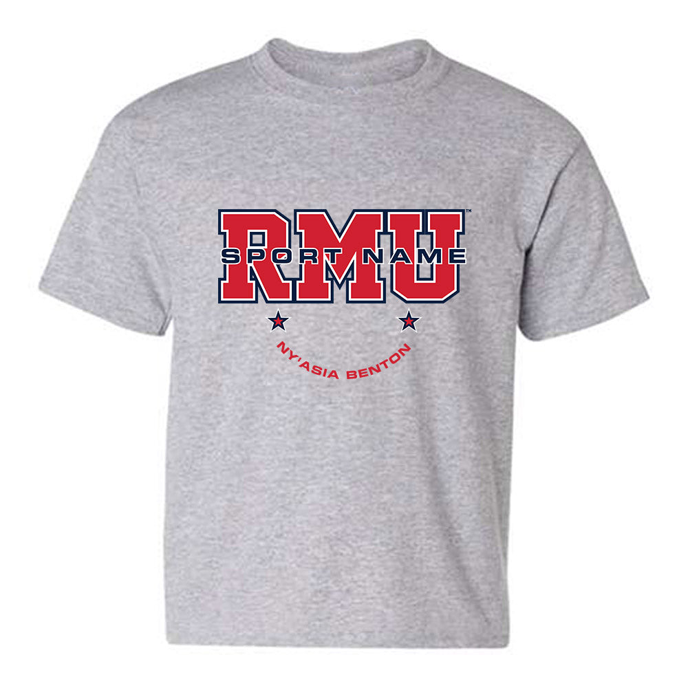 Robert Morris - NCAA Women's Track & Field : Ny'Asia Benton - Classic Fashion Shersey Youth T-Shirt-0