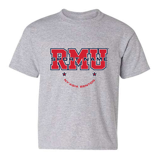 Robert Morris - NCAA Women's Track & Field : Ny'Asia Benton - Classic Fashion Shersey Youth T-Shirt-0