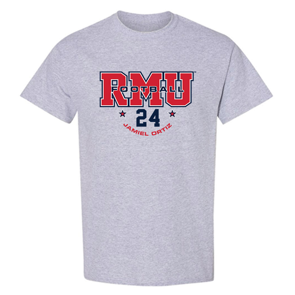 Robert Morris - NCAA Football : Jamiel Ortiz - Classic Fashion Shersey T-Shirt-0