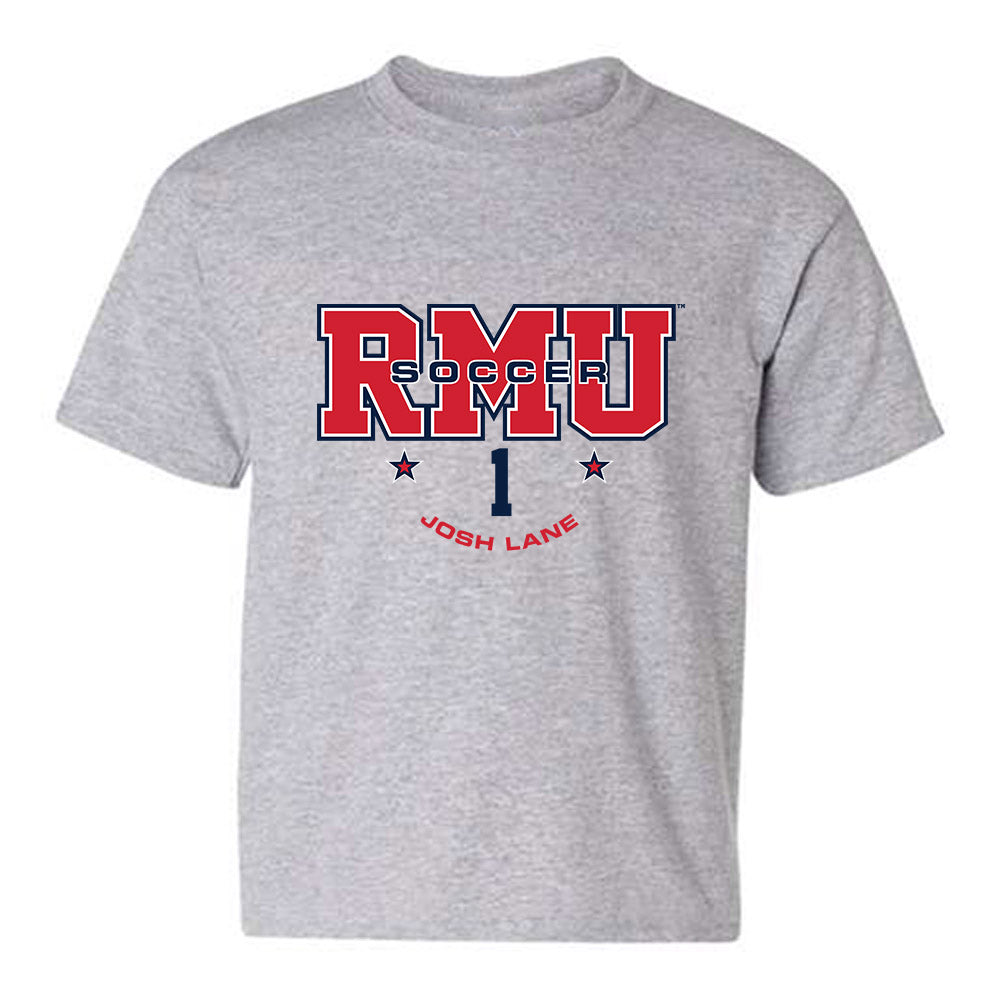 Robert Morris - NCAA Men's Soccer : Josh Lane - Classic Fashion Shersey Youth T-Shirt-0