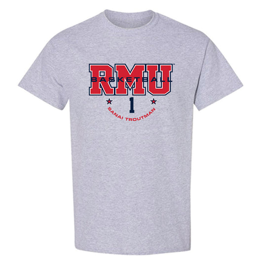 Robert Morris - NCAA Women's Basketball : Sanai Troutman - Classic Fashion Shersey T-Shirt-0