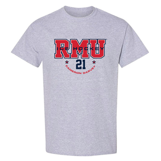 Robert Morris - NCAA Men's Ice Hockey : Cameron Garvey - Classic Fashion Shersey T-Shirt-0
