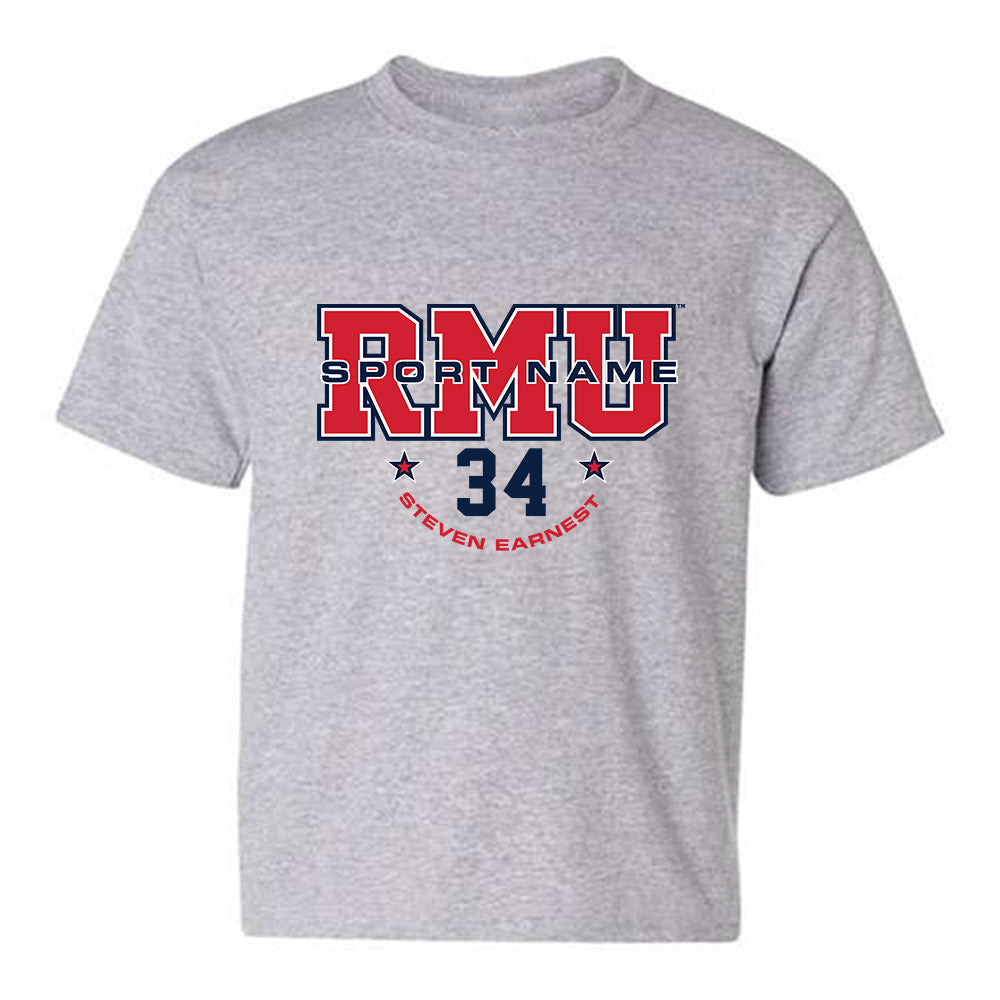 Robert Morris - NCAA Football : Steven Earnest - Classic Fashion Shersey Youth T-Shirt-0