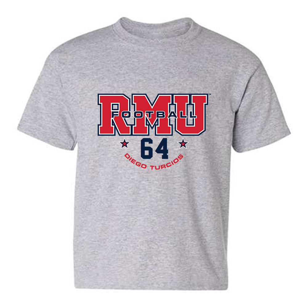 Robert Morris - NCAA Football : Diego Turcios - Classic Fashion Shersey Youth T-Shirt-0