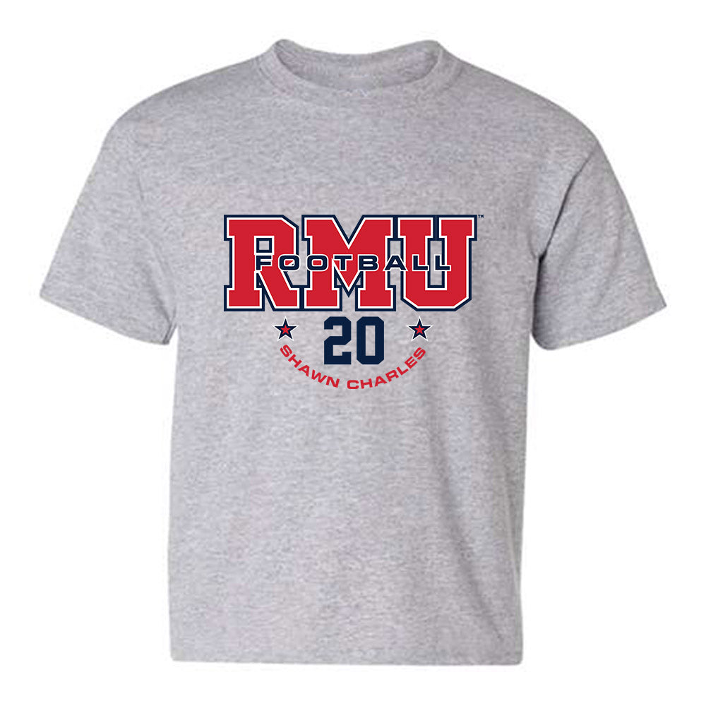 Robert Morris - NCAA Football : Shawn Charles - Classic Fashion Shersey Youth T-Shirt-0