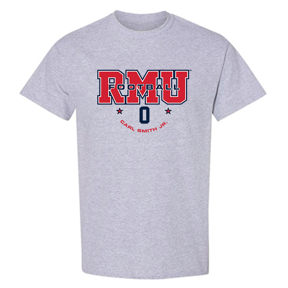 Robert Morris - NCAA Football : Carl Smith Jr. - Classic Fashion Shersey T-Shirt-0
