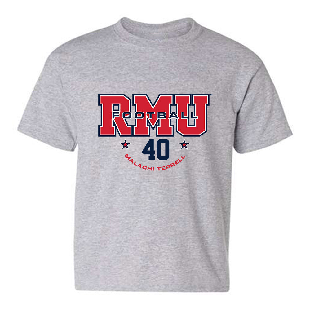 Robert Morris - NCAA Football : Malachi Terrell - Classic Fashion Shersey Youth T-Shirt-0