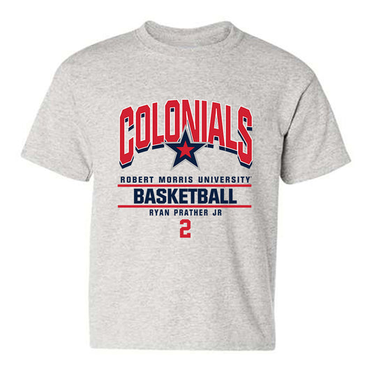 Robert Morris - NCAA Men's Basketball : Ryan Prather Jr - Classic Fashion Shersey Youth T-Shirt-0