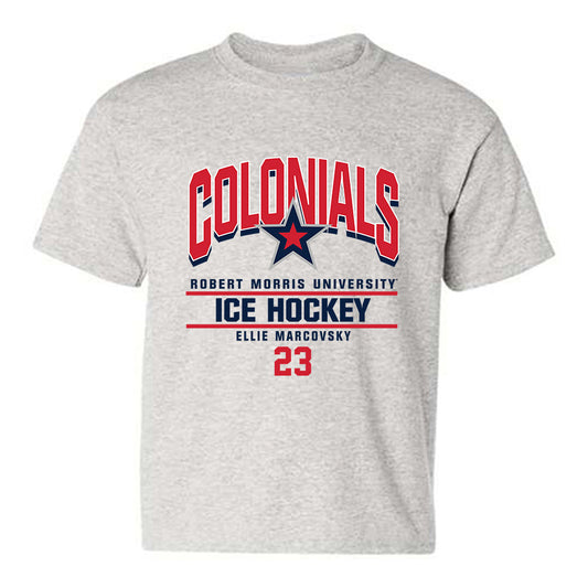 Robert Morris - NCAA Women's Ice Hockey : Ellie Marcovsky - Classic Fashion Shersey Youth T-Shirt-0