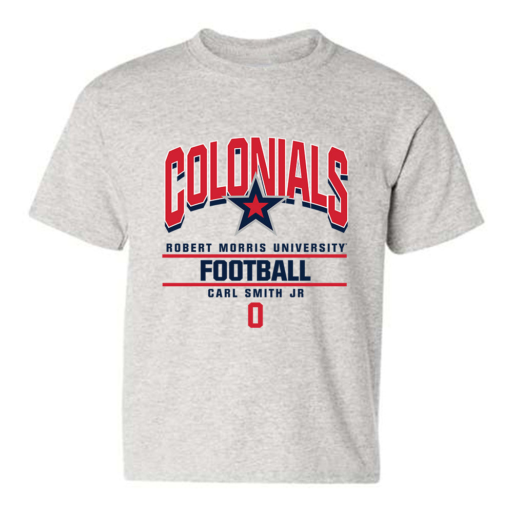 Robert Morris - NCAA Football : Carl Smith Jr - Classic Fashion Shersey Youth T-Shirt