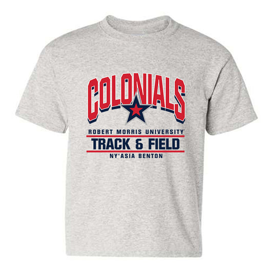 Robert Morris - NCAA Women's Track & Field : Ny'Asia Benton - Classic Fashion Shersey Youth T-Shirt-0