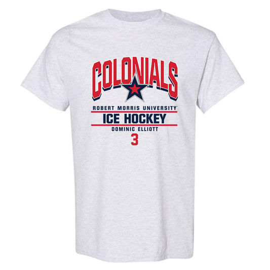 Robert Morris - NCAA Men's Ice Hockey : Dominic Elliott - Classic Fashion Shersey T-Shirt-0
