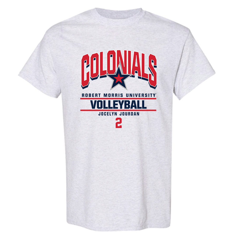 Robert Morris - NCAA Women's Volleyball : Jocelyn Jourdan - Classic Fashion Shersey T-Shirt-0