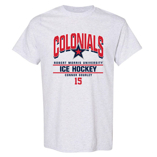 Robert Morris - NCAA Men's Ice Hockey : Connor Gourley - Classic Fashion Shersey T-Shirt-0