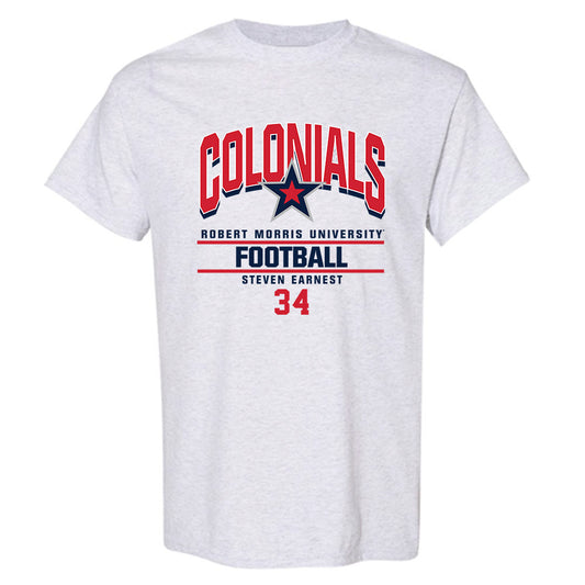 Robert Morris - NCAA Football : Steven Earnest - Classic Fashion Shersey T-Shirt-0