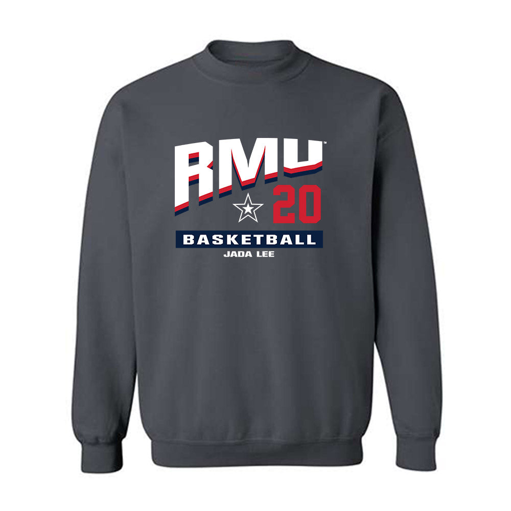 Robert Morris - NCAA Women's Basketball : Jada Lee - Classic Fashion Shersey Crewneck Sweatshirt-0