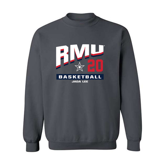 Robert Morris - NCAA Women's Basketball : Jada Lee - Classic Fashion Shersey Crewneck Sweatshirt-0