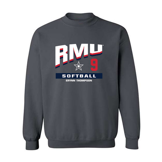 Robert Morris - NCAA Softball : Erynn Thompson - Classic Fashion Shersey Crewneck Sweatshirt-0