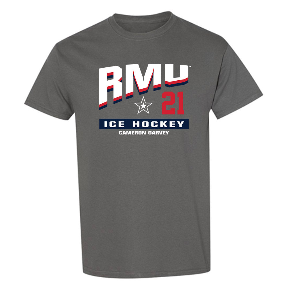 Robert Morris - NCAA Men's Ice Hockey : Cameron Garvey - Classic Fashion Shersey T-Shirt-0