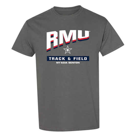 Robert Morris - NCAA Women's Track & Field : Ny'Asia Benton - Classic Fashion Shersey T-Shirt-0