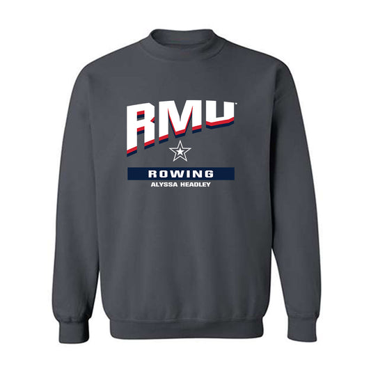 Robert Morris - NCAA Women's Rowing : Alyssa Headley - Classic Fashion Shersey Crewneck Sweatshirt-0