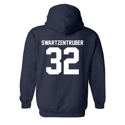 Robert Morris - NCAA Football : Dave Swartzentruber - Classic Shersey Hooded Sweatshirt-1