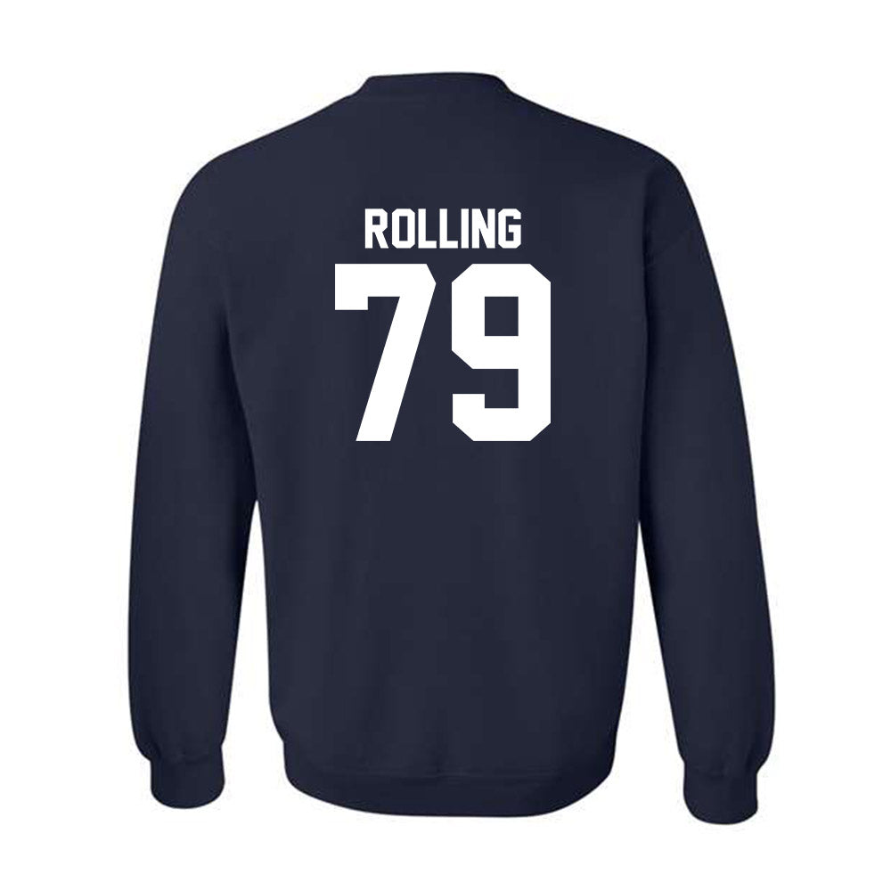 Robert Morris - NCAA Football : Jaden Rolling - Classic Shersey Crewneck Sweatshirt-1